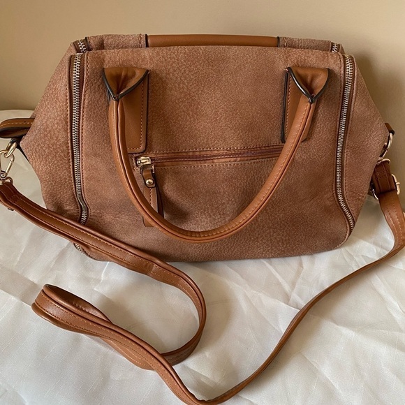 Camel Color Satchel - Picture 2 of 11